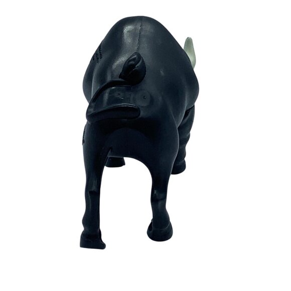 Vtg Burger King Toy 2000 DreamWorks Black Headbutt Bull Figure Road to El Dorado - Picture 4 of 10